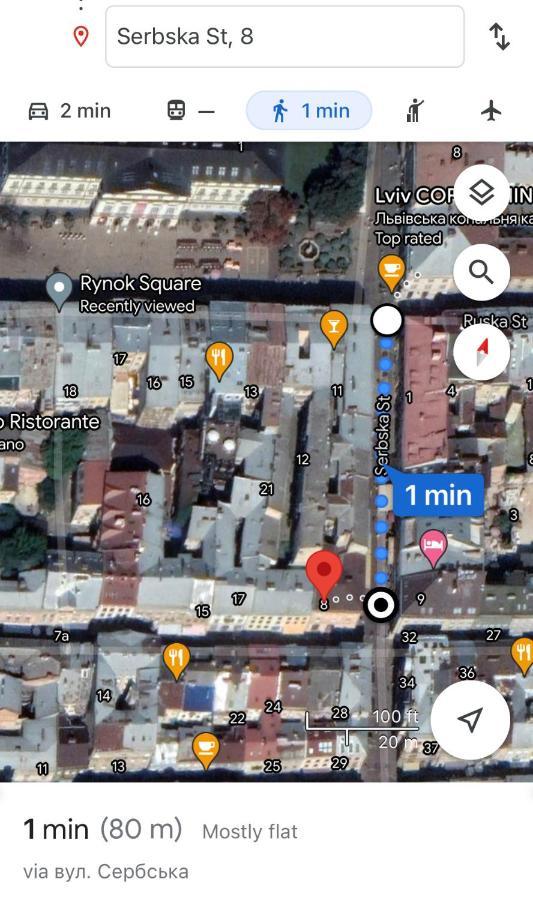 1 Minute To Rynok Square Apartment Lviv Ngoại thất bức ảnh